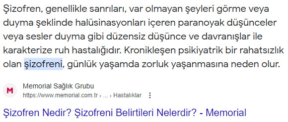 Sokakta herkes bana bakıyo?