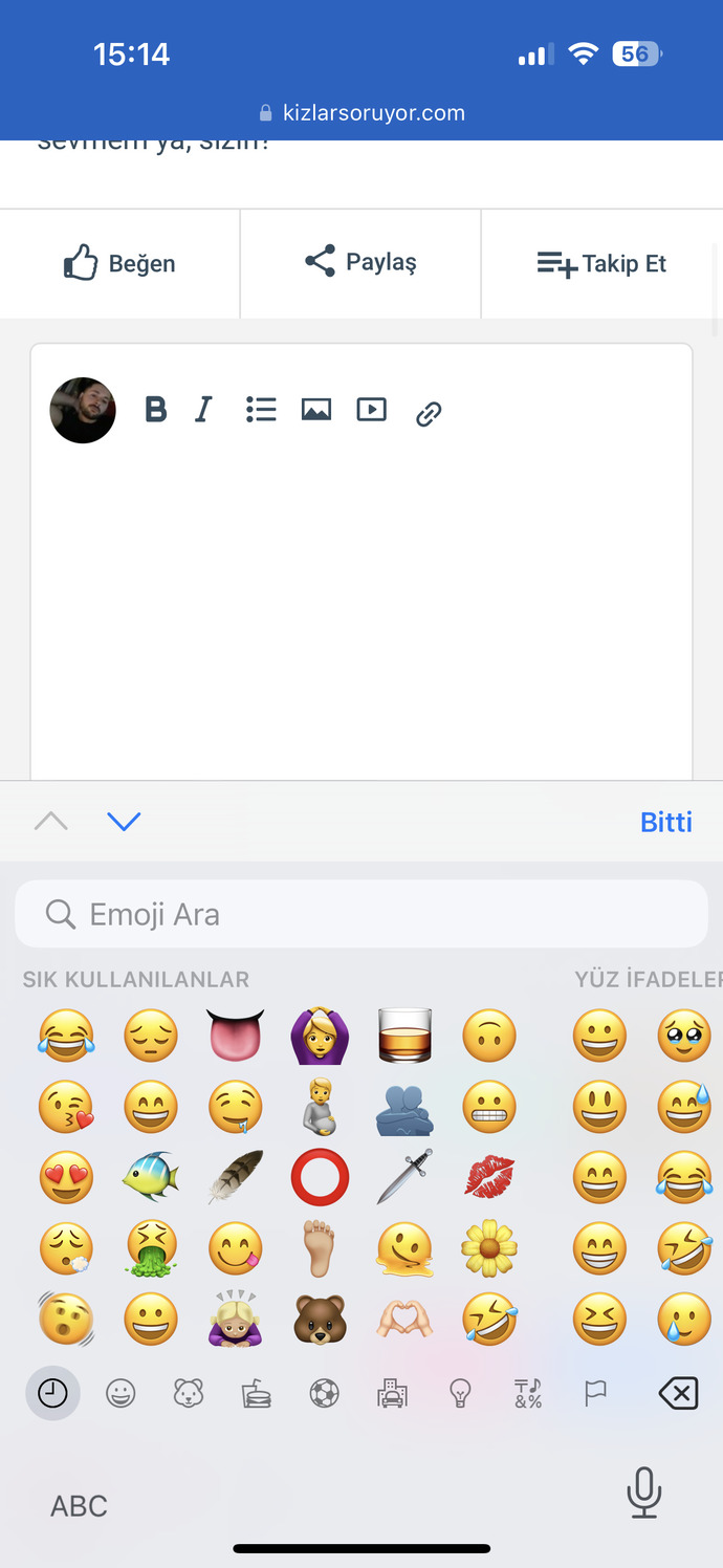 Kullanmayı en sevdiğiniz ve nefret ettiğiniz emojiler?