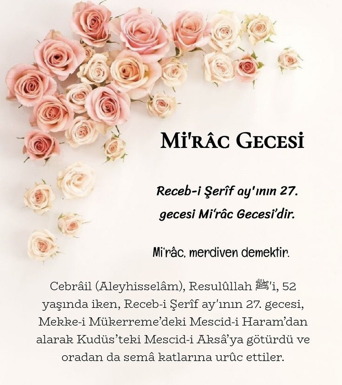 Miraç kandilinin anlamını biliyor muydunuz?