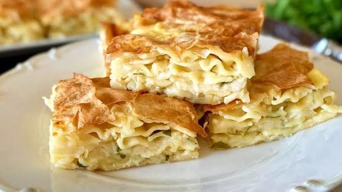 Makarnalı börek yapacağım tadı güzel oluyor mu?