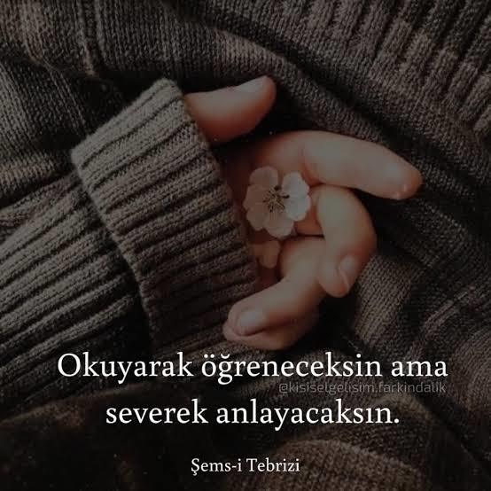 Sevginin bilgiden daha üstün olduğunu düşünüyor musunuz?