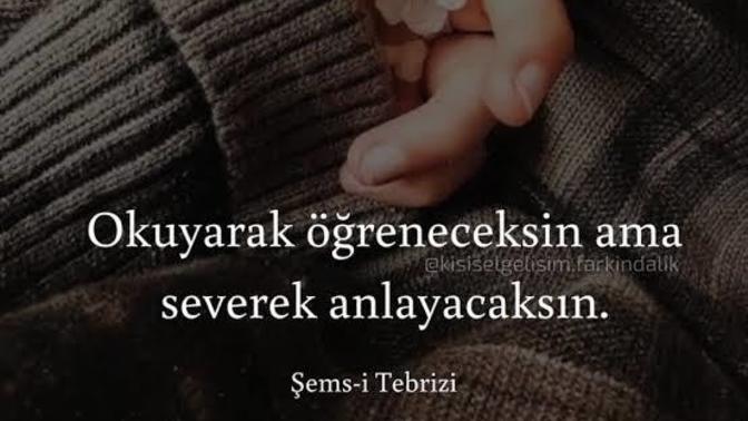 Sevginin bilgiden daha üstün olduğunu düşünüyor musunuz?
