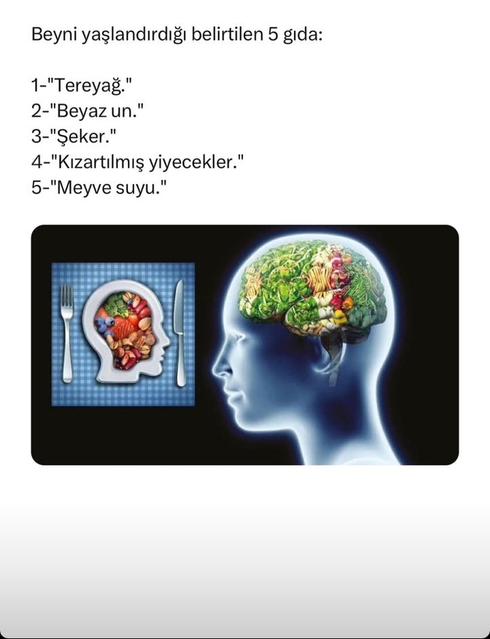 En çok hangi besinleri yiyorsunuz?