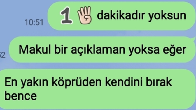 Sevgilinize attığınız mesaja ne kadar sürede cevap gelmezse çileden çıkarsınız?