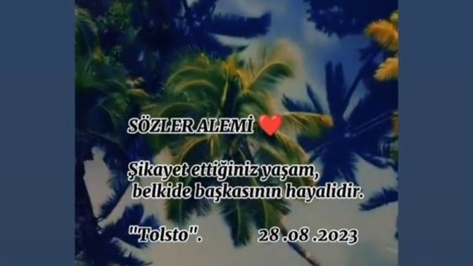 Şikayet ettiğimiz hayat bir kimsenin hayali olabilir mi?