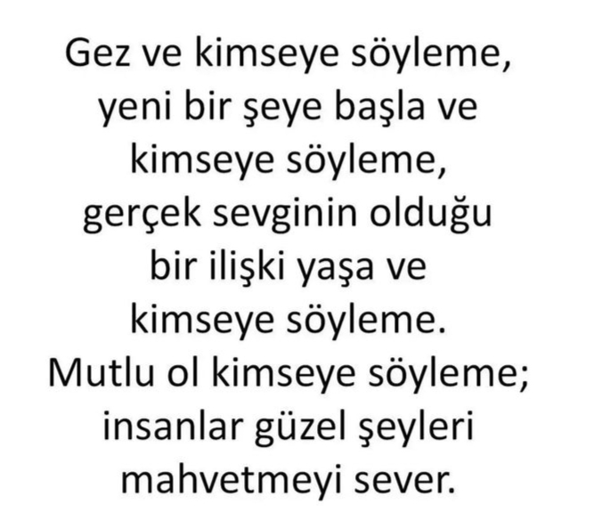 ⭐İnsanlar güzel şeyleri mahvetmeyi severler mi sizce⭐?