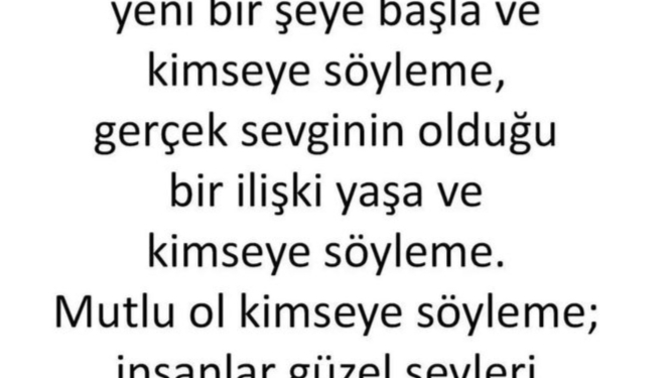⭐İnsanlar güzel şeyleri mahvetmeyi severler mi sizce⭐?