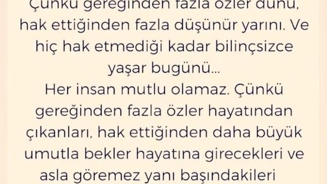 Mutlulugu hak ettiginizi düşünüyor musunuz?