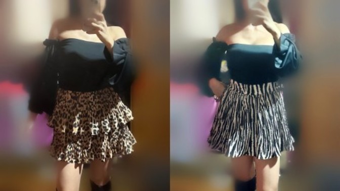 Hangi etek kombini daha iyi duruyor?