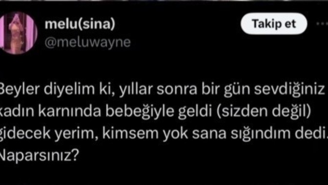 Napardınız hadi yorumlara?