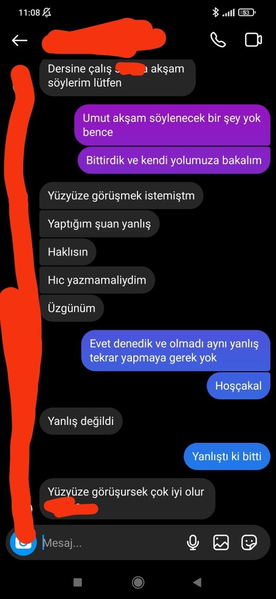 1 ay önce ayrıldığım eski sevgili neden döner?