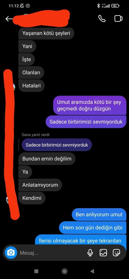 1 ay önce ayrıldığım eski sevgili neden döner?