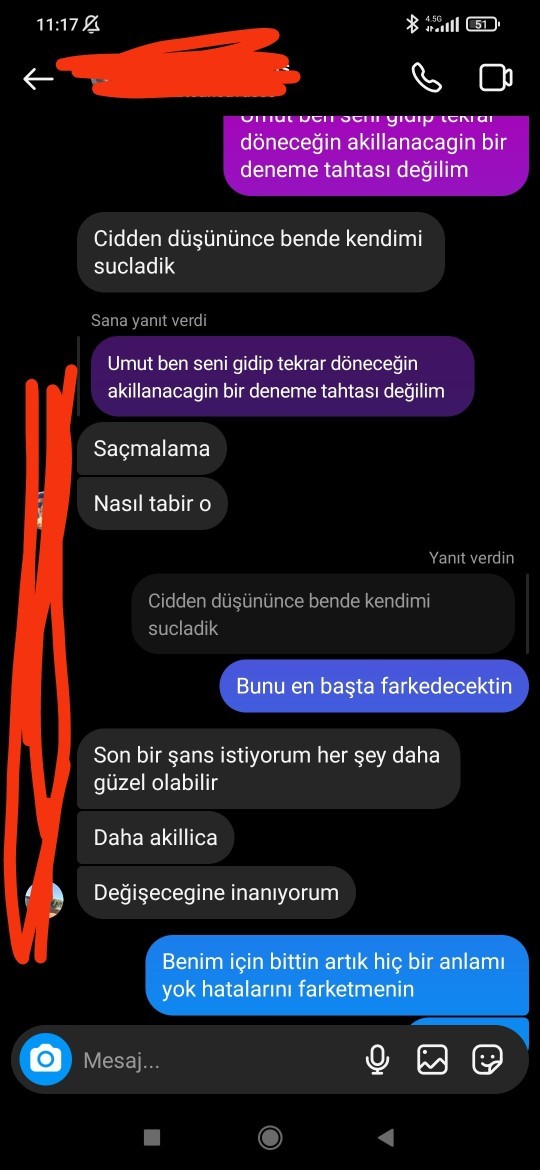 1 ay önce ayrıldığım eski sevgili neden döner?