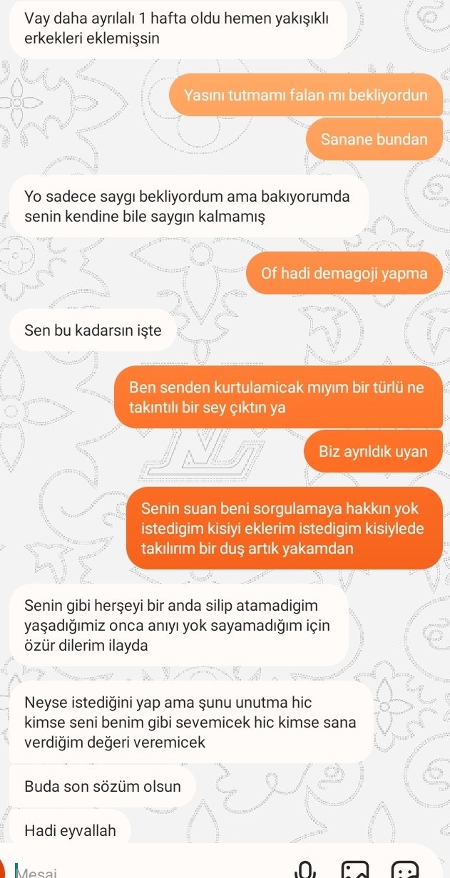 Ben yanlış bir şey mi yaptım?