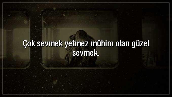 Çok sevmek mi önemli yoksa güzel sevmek mi?