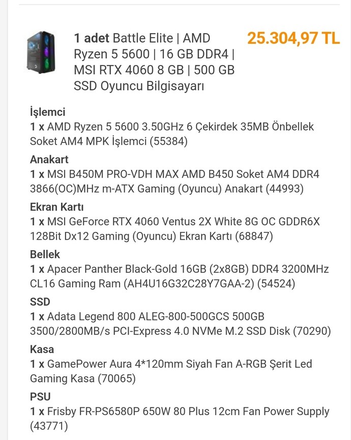 Oyun oynamak için bilgisayar aldım iş yapar mı?