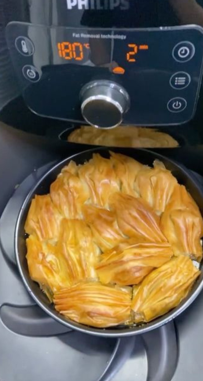 Airfryer’da baklava yapılır mı?