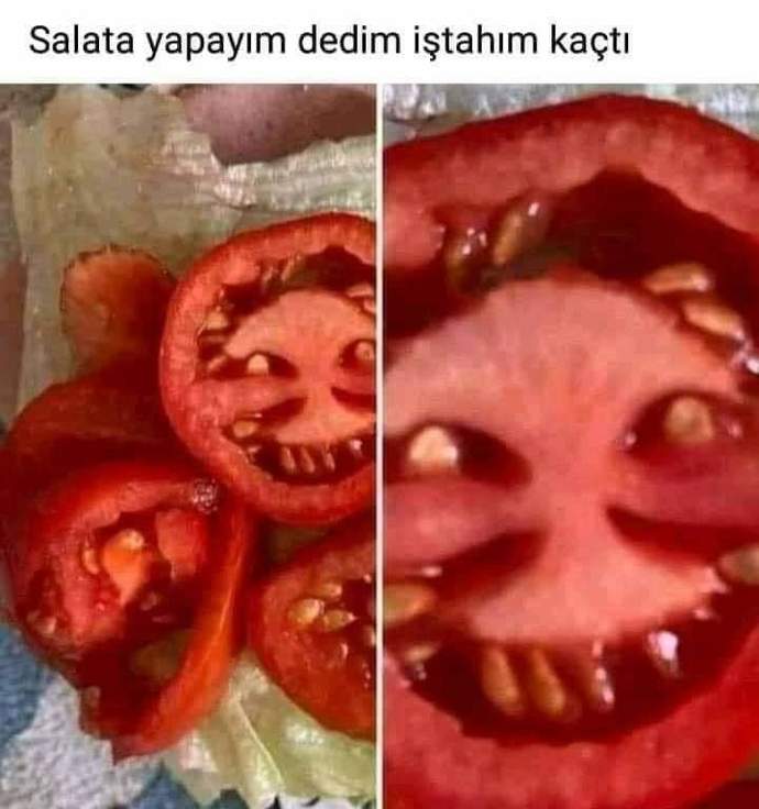 Domatesi tuzlayarak yiyenlerdenmisiniz?