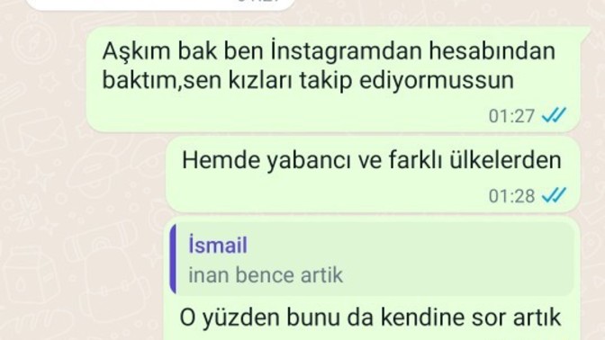 Arkadaşlar sevgilim beni aldatıyor mu?