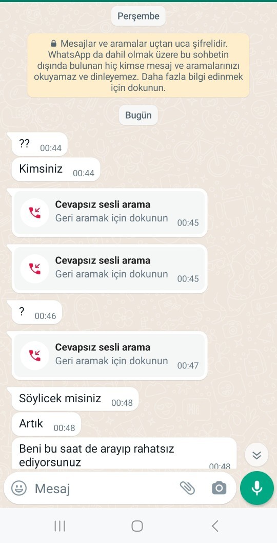Platonik olduğum kişiyi rahatsız ettim hapise girer miyim?