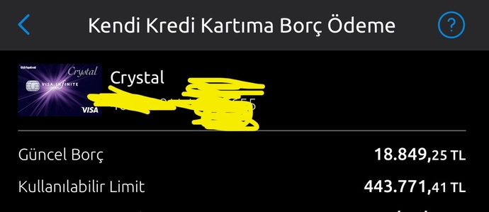 Kredi kartı limitiniz nedir, sık kullanır mısınız?