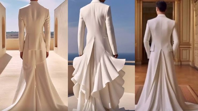 Erkek gelinlik modellerini nasıl buldunuz 👰♂️ ?