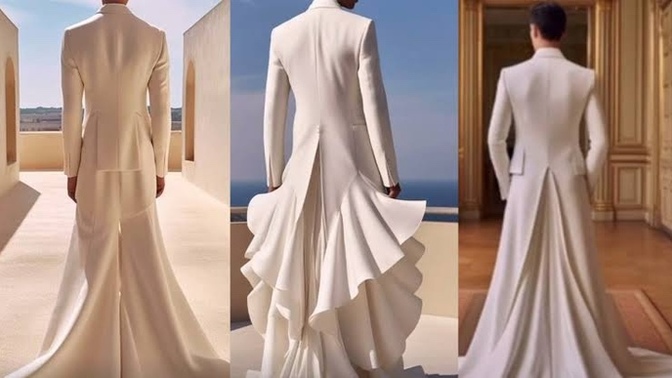 Erkek gelinlik modellerini nasıl buldunuz 👰‍♂️ ?