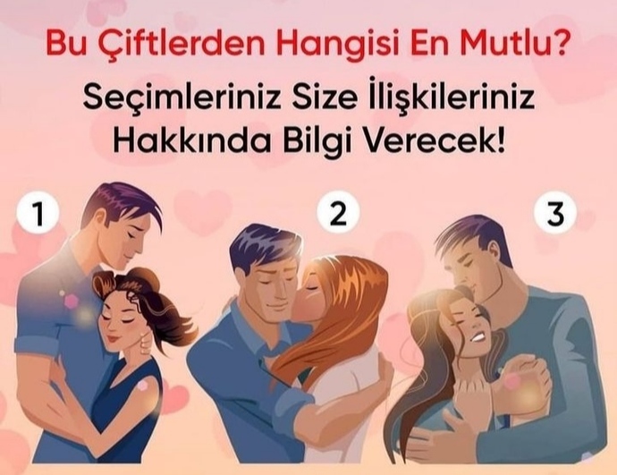 Bu çiftlerden hangisi en mutlu peki? ve neden?