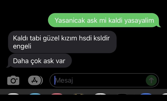 Hic beklemediginiz bi anda exiniz yazdi mi?