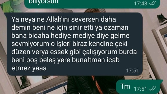 Sevgilimle kavga ettik 1,5 yıldır sevgiliyiz ve 1 defa hediye aldı bende bunu dile getirince kavga ettik ne yapmalıyım?