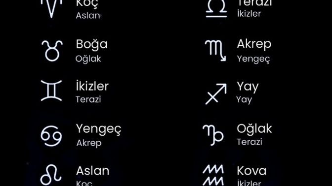 Senin burcunun sırdaşı kim✨️?