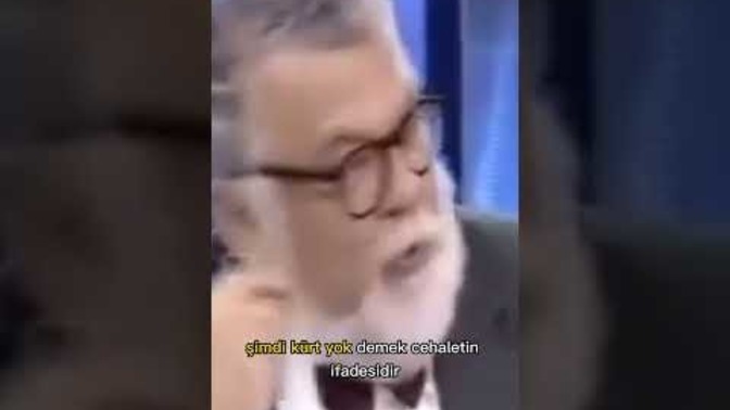 Celal Şengör Kürtlerin kudretli tarihini kabul etti siz niye kabul etmiyorsunuz?