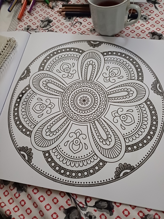 Mandala yapan veya boyayan biri misin?