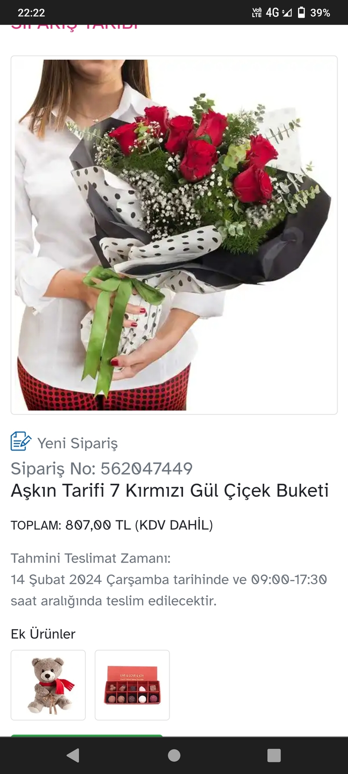 Kimler sevgililer gunu hediyesini ayarladi?