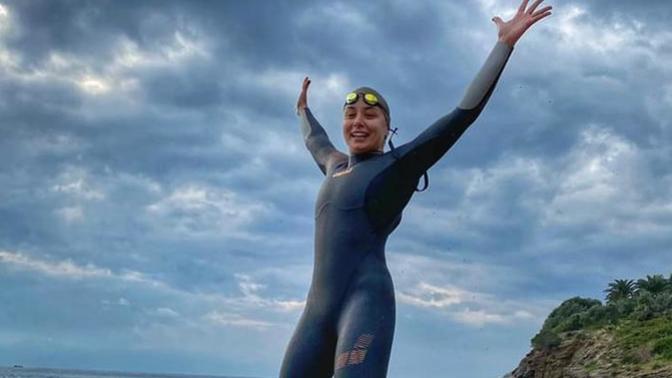 Bengisu Avcı, Yeni Zelanda'da Cook strait geçişi denemesi yapan ilk Türk oldu! Kadın sporcularımız gurur verici değil mi?