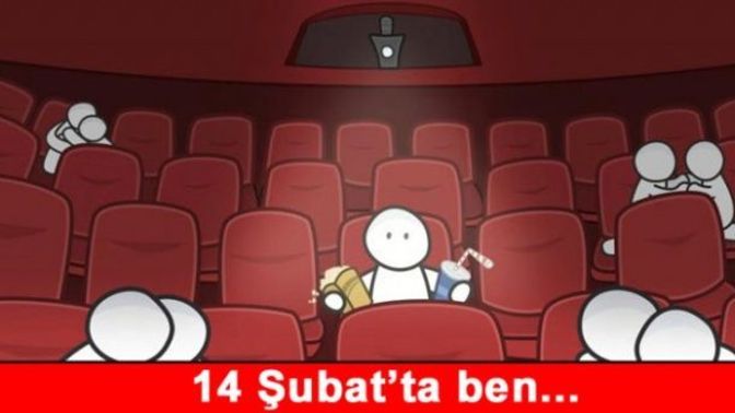 Yarın 14  Şubat, Sevgililer Gününü sevgilinizle mi geçireceksiniz yoksa yalnız mı?