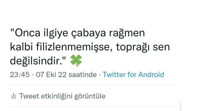 Nasıl söz sizce?