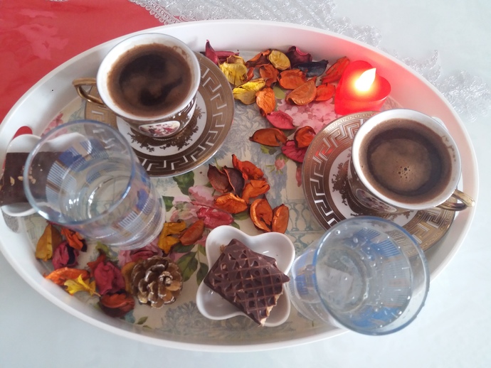 Bir kahve sunumu benden?