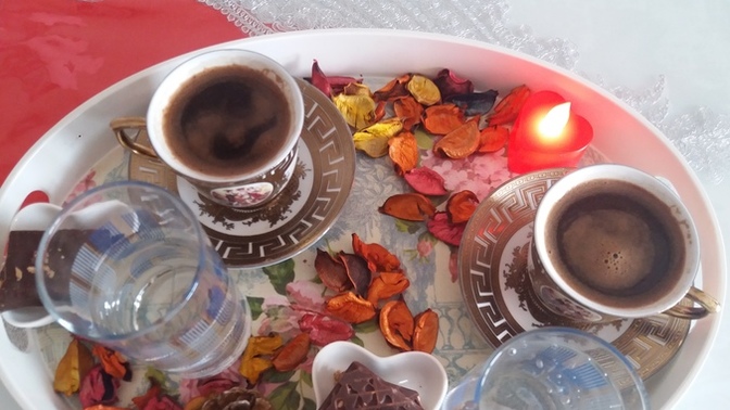 Bir kahve sunumu benden?