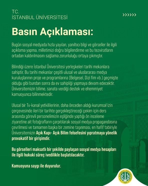 İstanbul Üniversitesi'nin kampüsleri halka açıldı! Konu hakkında ne düşünüyorsunuz?