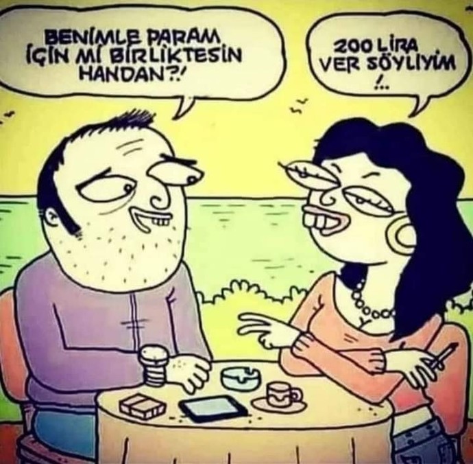 Birini para için mi seversin?