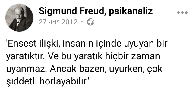 Freudun sözü hakkında ne düşünüyorsunuz?