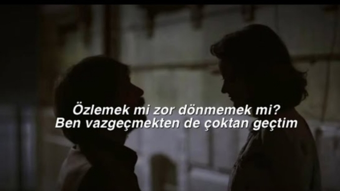 Özlemek mi zor, dön demek mi?