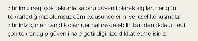 Olumsuz düşüncelere sahip misiniz? Sizi olumsuzluğa iten sebep nedir?