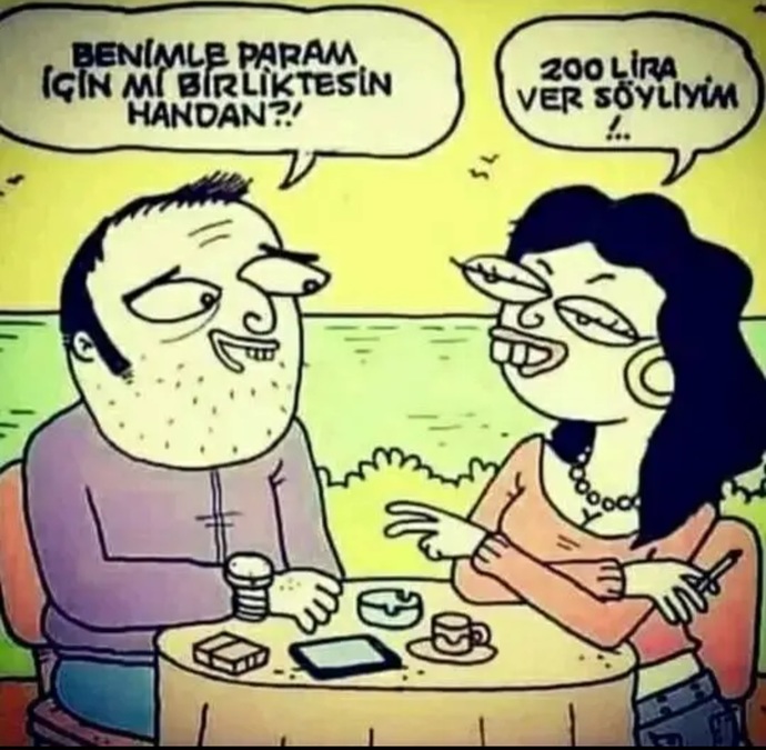 Parası için zengin birisiyle birlikte olur musunuz?