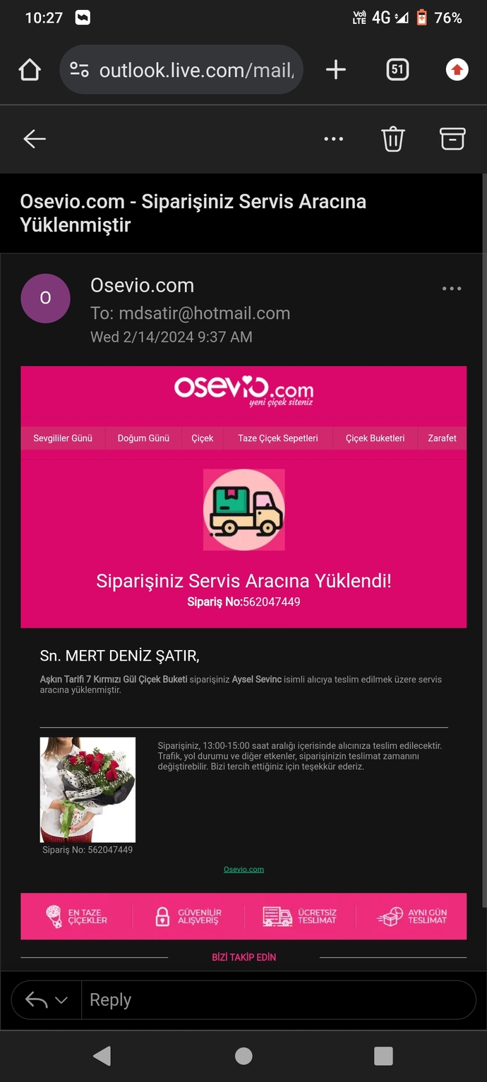 Sevgililer Günü'nde hediyesiz olur mu?