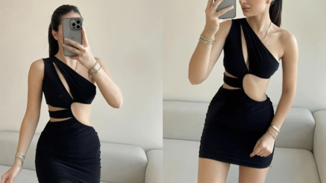 Akşam yemeği için bu elbise uygun mu?
