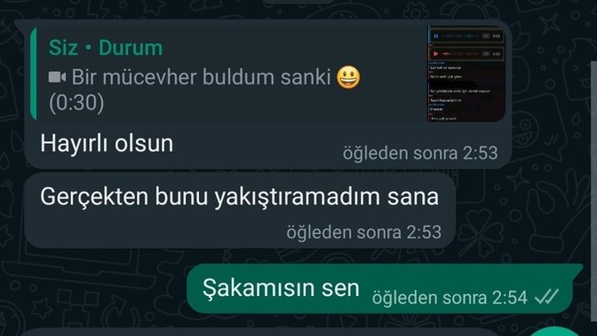 Başkası ile konuşuyorum diye suçlu ben miyim?