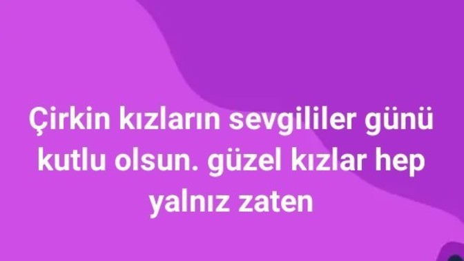 Güzel kizlar hep yalniz midir?