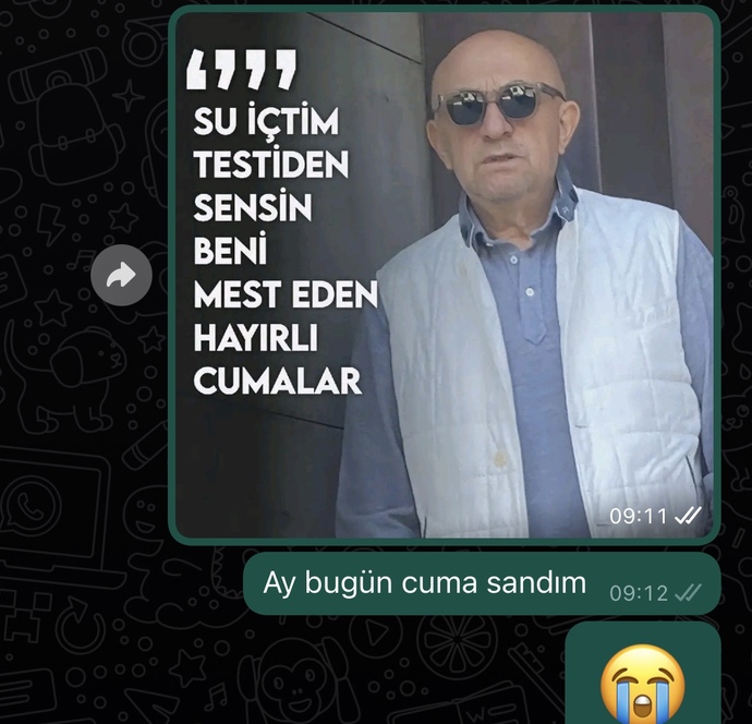 Bugün neden cuma değil?